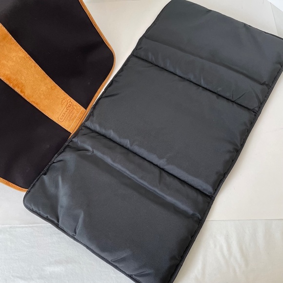 Coach Vintage Transatlantic Messenger Laptop Diaper Bag Unisex Black - Picture 12 of 16